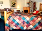 Bedroom - One of the bedrooms in Sky Chalet Mountain Top Lodge Bed
and Breakfast Cabin Inn
in the Shenandoah Valley of VA