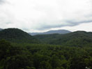 beautiful mountains on a clear day